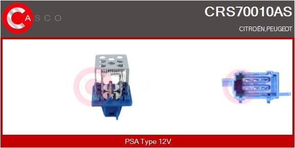 Casco CRS70010AS Resistor, interior blower CRS70010AS: Buy near me in Poland at 2407.PL - Good price!