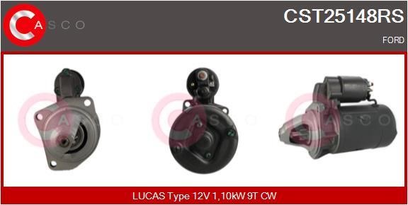 Casco CST25148RS Стартер CST25148RS: Отличная цена - Купить в Польше на 2407.PL!
