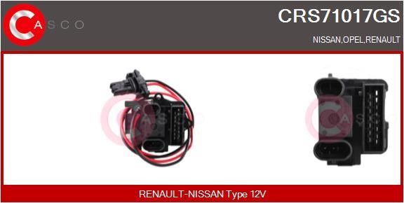 Casco CRS71017GS Резистор, компресор салону CRS71017GS: Приваблива ціна - Купити у Польщі на 2407.PL!