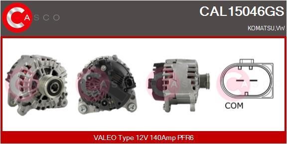 Casco CAL15046GS Alternator CAL15046GS: Buy near me in Poland at 2407.PL - Good price!