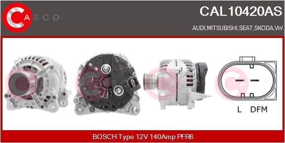Casco CAL10420AS Alternator CAL10420AS: Buy near me in Poland at 2407.PL - Good price!