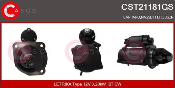 Casco CST21181GS Starter CST21181GS: Buy near me in Poland at 2407.PL - Good price!