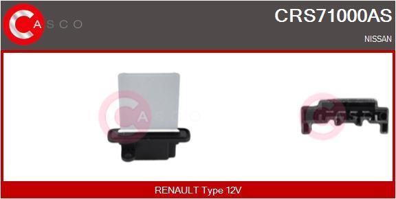 Casco CRS71000AS Сопротивление, вентилятор салона CRS71000AS: Отличная цена - Купить в Польше на 2407.PL!