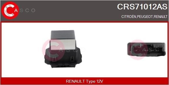Casco CRS71012AS Resistor, interior blower CRS71012AS: Buy near me in Poland at 2407.PL - Good price!