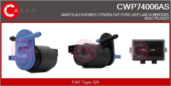 Casco CWP74006AS Water Pump, window cleaning CWP74006AS: Buy near me in Poland at 2407.PL - Good price!