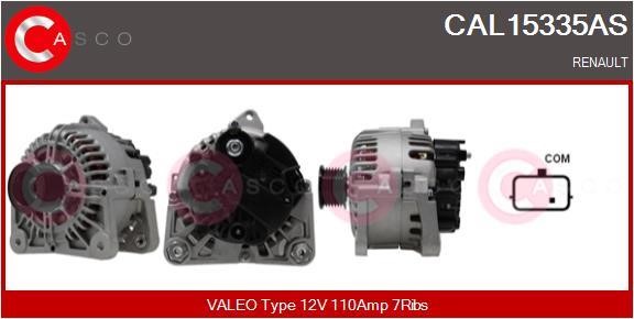 Casco CAL15335AS Alternator CAL15335AS: Buy near me in Poland at 2407.PL - Good price!