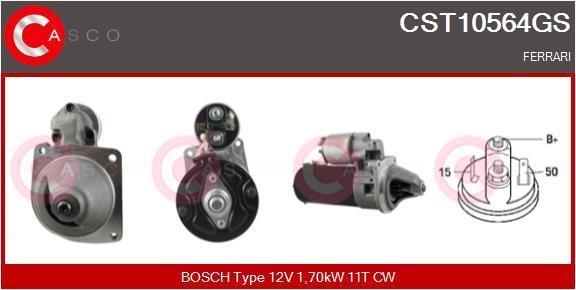 Casco CST10564GS Стартер CST10564GS: Отличная цена - Купить в Польше на 2407.PL!