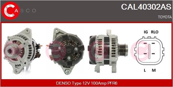 Casco CAL40302AS Alternator CAL40302AS: Buy near me in Poland at 2407.PL - Good price!