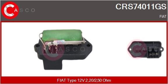 Casco CRS74011GS Resistor, interior blower CRS74011GS: Buy near me in Poland at 2407.PL - Good price!