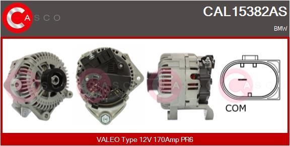Casco CAL15382AS Alternator CAL15382AS: Buy near me in Poland at 2407.PL - Good price!