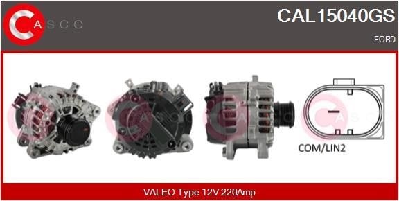 Casco CAL15040GS Alternator CAL15040GS: Buy near me in Poland at 2407.PL - Good price!