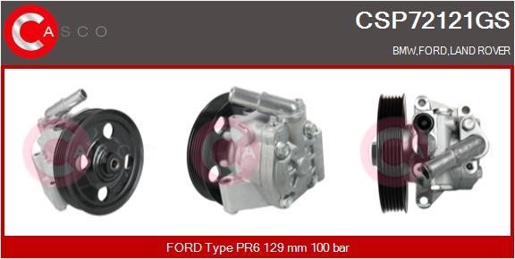 Casco CSP72121GS Hydraulic Pump, steering system CSP72121GS: Buy near me at 2407.PL in Poland at an Affordable price!