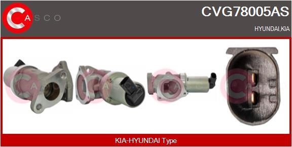 Casco CVG78005AS Клапан рециркуляции отработанных газов EGR CVG78005AS: Отличная цена - Купить в Польше на 2407.PL!