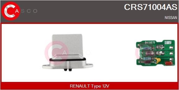 Casco CRS71004AS Resistor, interior blower CRS71004AS: Buy near me in Poland at 2407.PL - Good price!