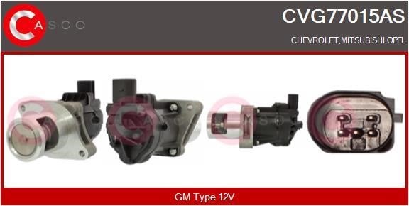 Casco CVG77015AS Клапан рециркуляції відпрацьованих газів EGR CVG77015AS: Приваблива ціна - Купити у Польщі на 2407.PL!