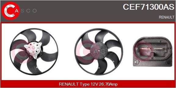 Casco CEF71300AS Вентилятор радиатора охлаждения CEF71300AS: Отличная цена - Купить в Польше на 2407.PL!