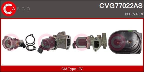Casco CVG77022AS Клапан рециркуляції відпрацьованих газів EGR CVG77022AS: Приваблива ціна - Купити у Польщі на 2407.PL!