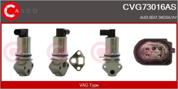 Casco CVG73016AS Клапан рециркуляции отработанных газов EGR CVG73016AS: Отличная цена - Купить в Польше на 2407.PL!
