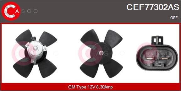 Casco CEF77302AS Вентилятор радиатора охлаждения CEF77302AS: Отличная цена - Купить в Польше на 2407.PL!