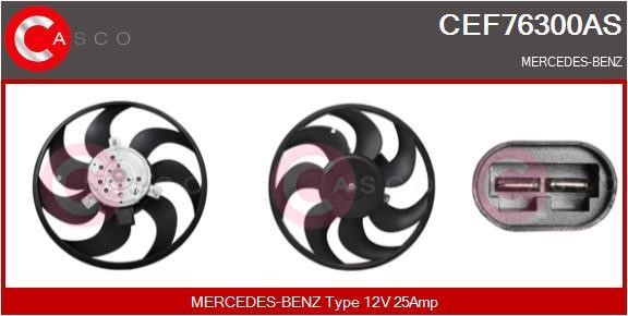 Casco CEF76300AS Nabe, Lüfterrad-Motorkühlung CEF76300AS: Kaufen Sie zu einem guten Preis in Polen bei 2407.PL!