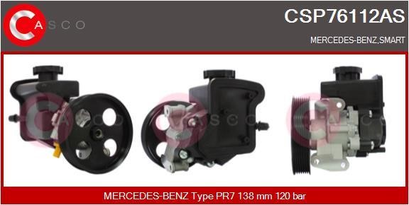 Casco CSP76112AS Hydraulic Pump, steering system CSP76112AS: Buy near me in Poland at 2407.PL - Good price!