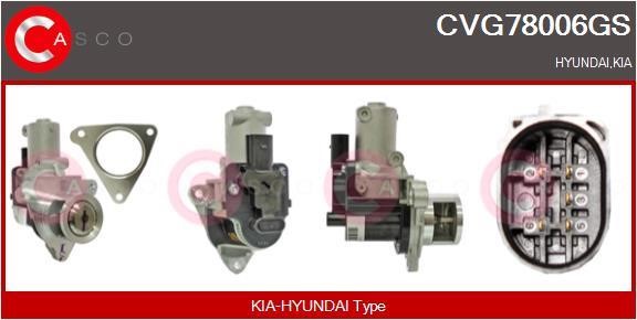 Casco CVG78006GS Клапан рециркуляции отработанных газов EGR CVG78006GS: Отличная цена - Купить в Польше на 2407.PL!