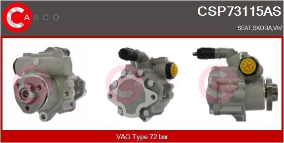 Casco CSP73115AS Hydraulic Pump, steering system CSP73115AS: Buy near me in Poland at 2407.PL - Good price!