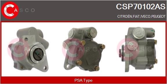Casco CSP70102AS Hydraulic Pump, steering system CSP70102AS: Buy near me in Poland at 2407.PL - Good price!