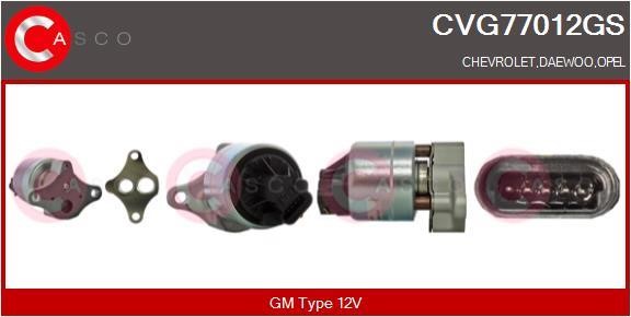 Casco CVG77012GS Клапан рециркуляції відпрацьованих газів EGR CVG77012GS: Купити у Польщі - Добра ціна на 2407.PL!