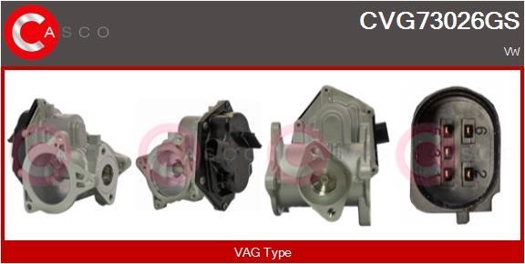 Casco CVG73026GS Клапан рециркуляції відпрацьованих газів EGR CVG73026GS: Приваблива ціна - Купити у Польщі на 2407.PL!