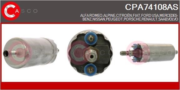 Casco CPA74108AS Fuel pump CPA74108AS: Buy near me in Poland at 2407.PL - Good price!