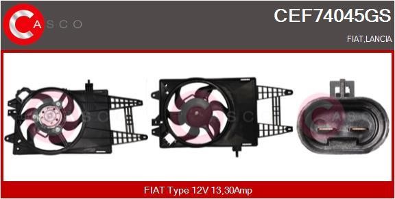 Casco CEF74045GS Elektromotor, Kühlerlüfter CEF74045GS: Kaufen Sie zu einem guten Preis in Polen bei 2407.PL!