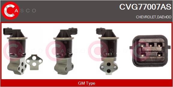 Casco CVG77007AS Клапан рециркуляції відпрацьованих газів EGR CVG77007AS: Приваблива ціна - Купити у Польщі на 2407.PL!