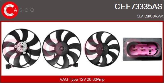 Casco CEF73335AS Hub, engine cooling fan wheel CEF73335AS: Buy near me in Poland at 2407.PL - Good price!