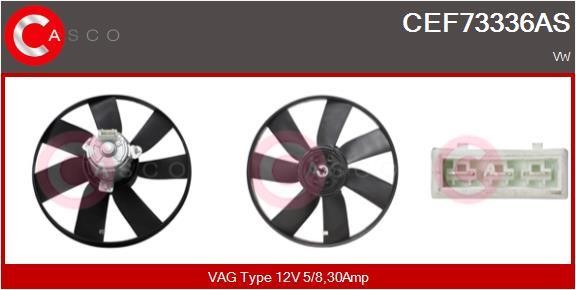 Casco CEF73336AS Hub, engine cooling fan wheel CEF73336AS: Buy near me in Poland at 2407.PL - Good price!