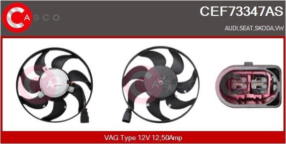 Casco CEF73347AS Hub, engine cooling fan wheel CEF73347AS: Buy near me in Poland at 2407.PL - Good price!