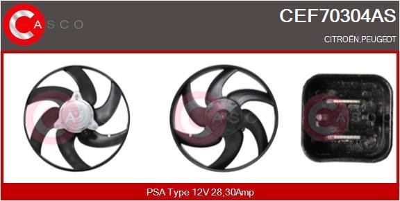 Casco CEF70304AS Electric Motor, radiator fan CEF70304AS: Buy near me at 2407.PL in Poland at an Affordable price!