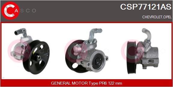 Casco CSP77121AS Hydraulic Pump, steering system CSP77121AS: Buy near me in Poland at 2407.PL - Good price!