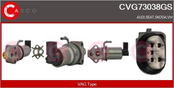 Casco CVG73038GS Клапан рециркуляции отработанных газов EGR CVG73038GS: Отличная цена - Купить в Польше на 2407.PL!
