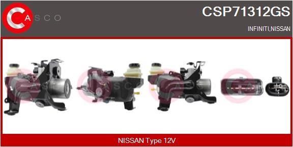 Casco CSP71312GS Hydraulic Pump, steering system CSP71312GS: Buy near me in Poland at 2407.PL - Good price!