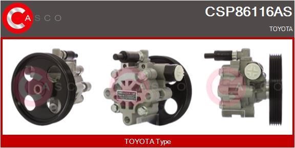 Casco CSP86116AS Hydraulic Pump, steering system CSP86116AS: Buy near me in Poland at 2407.PL - Good price!