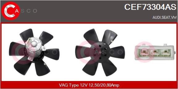 Casco CEF73304AS Вентилятор радиатора охлаждения CEF73304AS: Отличная цена - Купить в Польше на 2407.PL!