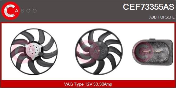 Casco CEF73355AS Вентилятор радиатора охлаждения CEF73355AS: Отличная цена - Купить в Польше на 2407.PL!