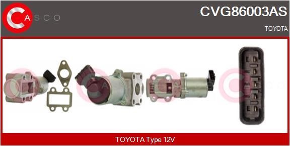 Casco CVG86003AS Клапан рециркуляции отработанных газов EGR CVG86003AS: Отличная цена - Купить в Польше на 2407.PL!