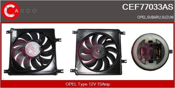 Casco CEF77033AS Электродвигатель, вентилятор радиатора CEF77033AS: Отличная цена - Купить в Польше на 2407.PL!
