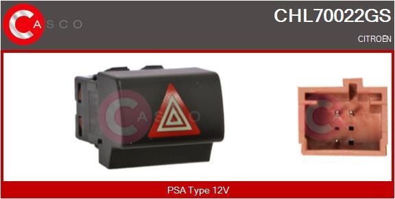 Casco CHL70022GS Кнопка аварийной сигнализации CHL70022GS: Отличная цена - Купить в Польше на 2407.PL!