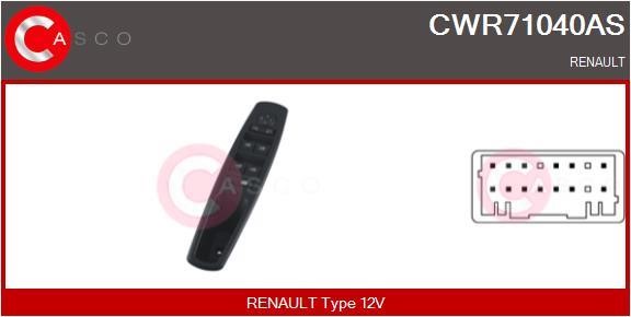 Casco CWR71040AS Блок кнопок склопідйомників CWR71040AS: Приваблива ціна - Купити у Польщі на 2407.PL!