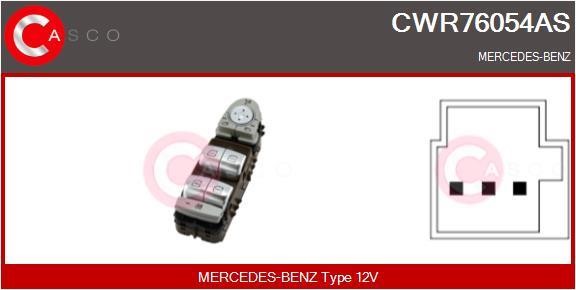 Casco CWR76054AS Window regulator button block CWR76054AS: Buy near me in Poland at 2407.PL - Good price!