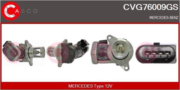 Casco CVG76009GS Клапан рециркуляции отработанных газов EGR CVG76009GS: Отличная цена - Купить в Польше на 2407.PL!