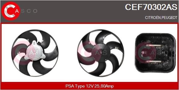 Casco CEF70302AS Hub, engine cooling fan wheel CEF70302AS: Buy near me in Poland at 2407.PL - Good price!